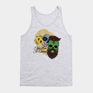 True love is eternal skulls Tank Top